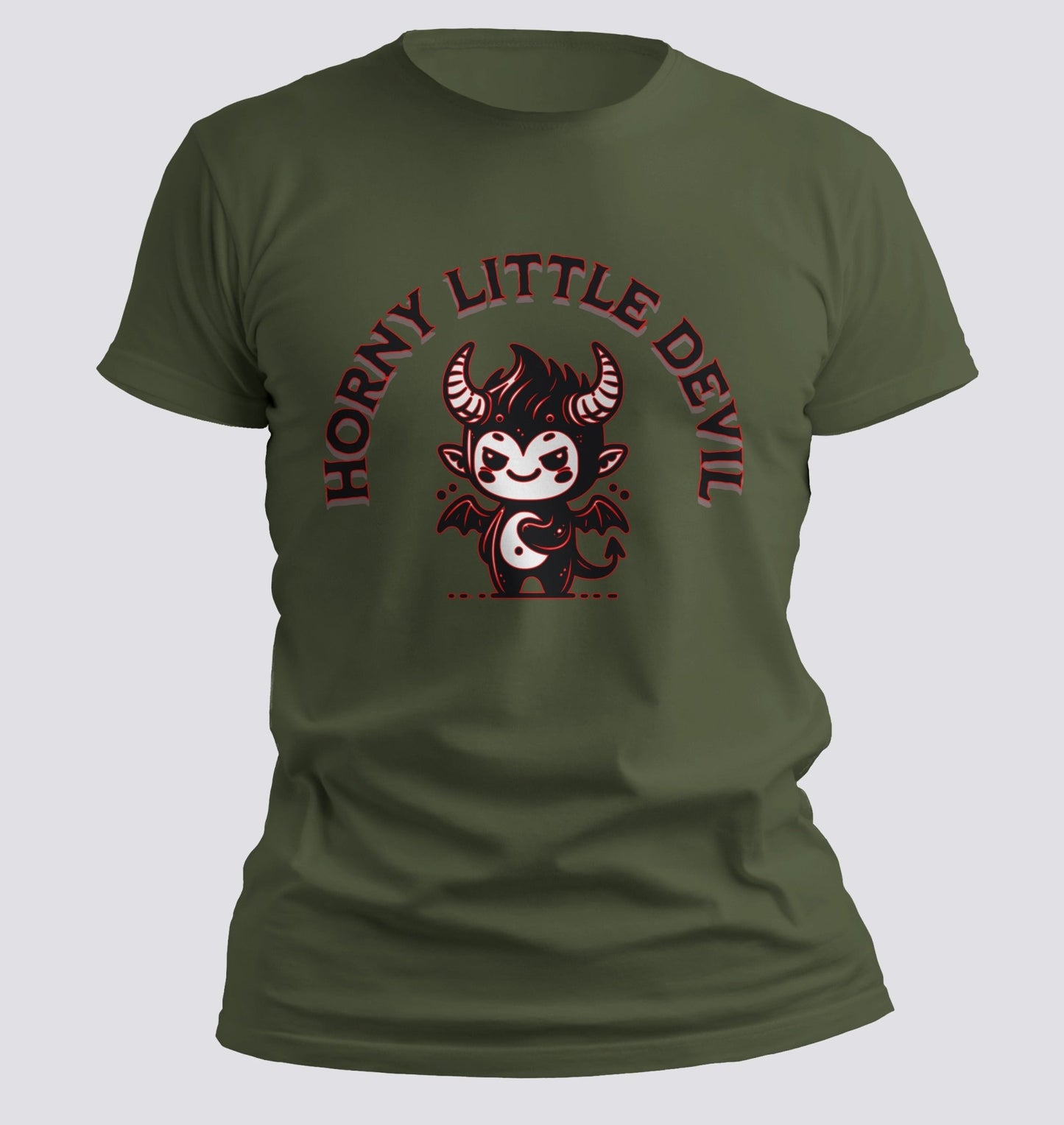 Horny Little Devil T-shirt - Chortle Wear