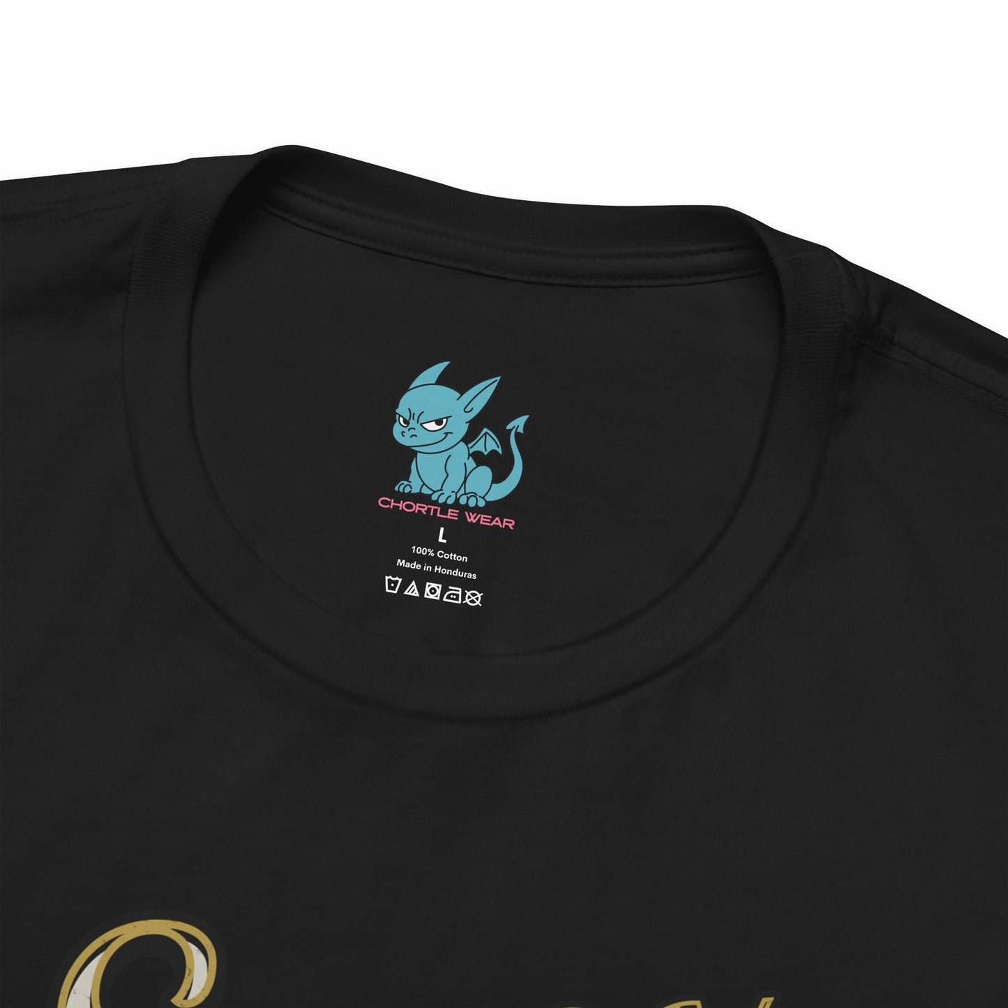 Sassy, Spooky & Slightly Possessed – Gothic Script Tee - Chortle Wear