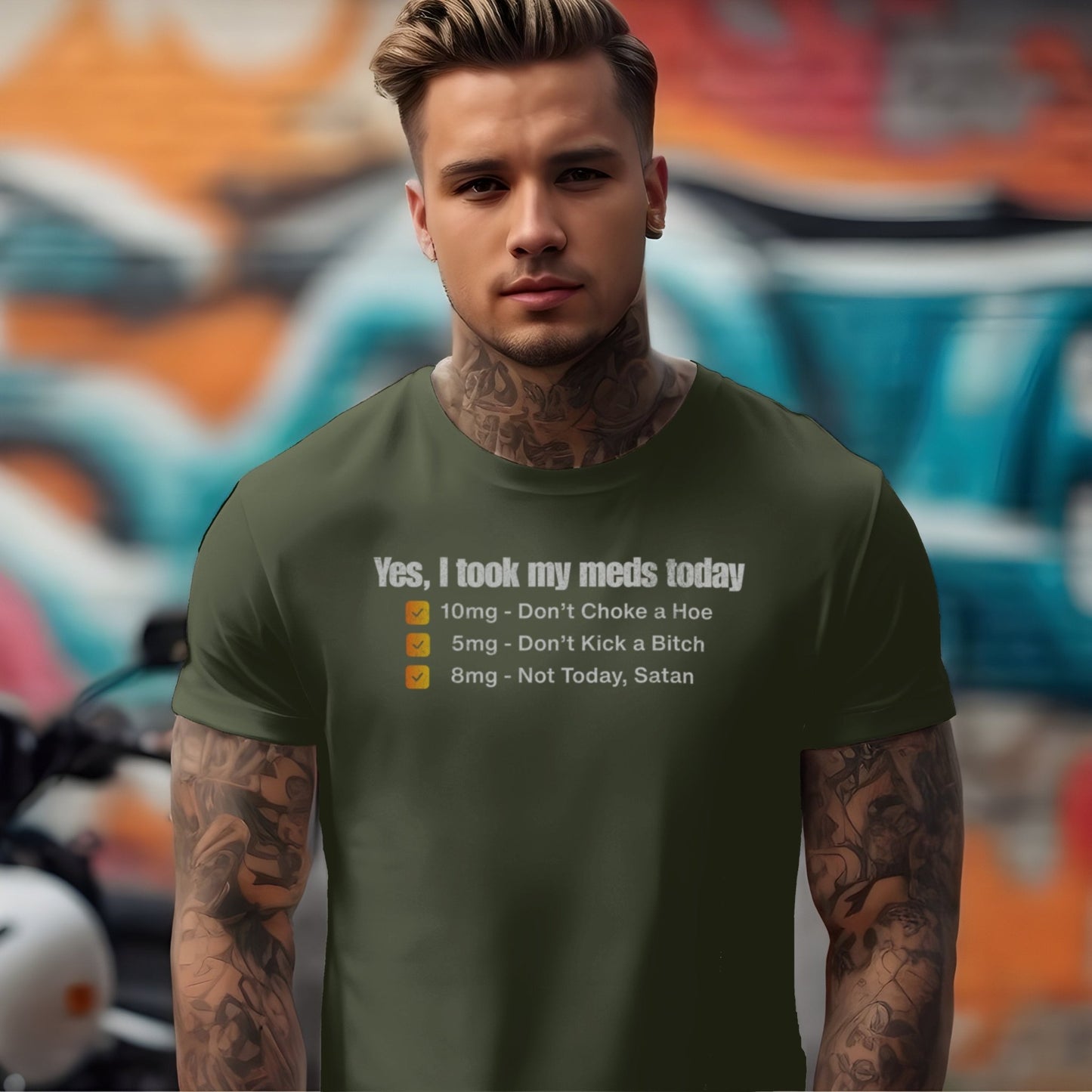 I Took My Meds Today T-shirt - Chortle Wear