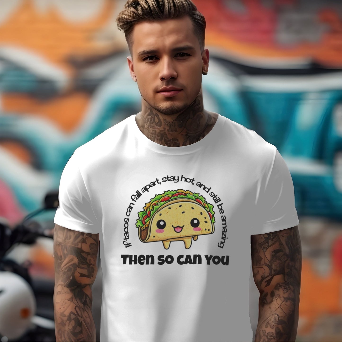 Tacos Fall Apart T-shirt - Chortle Wear