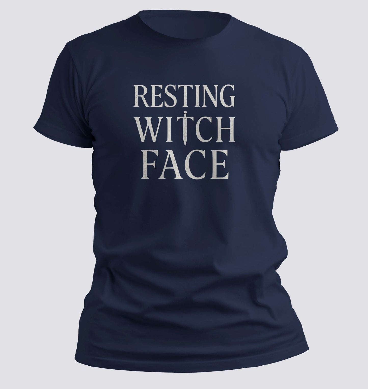 Resting Witch Face – Cursed Expression Tee - Chortle Wear
