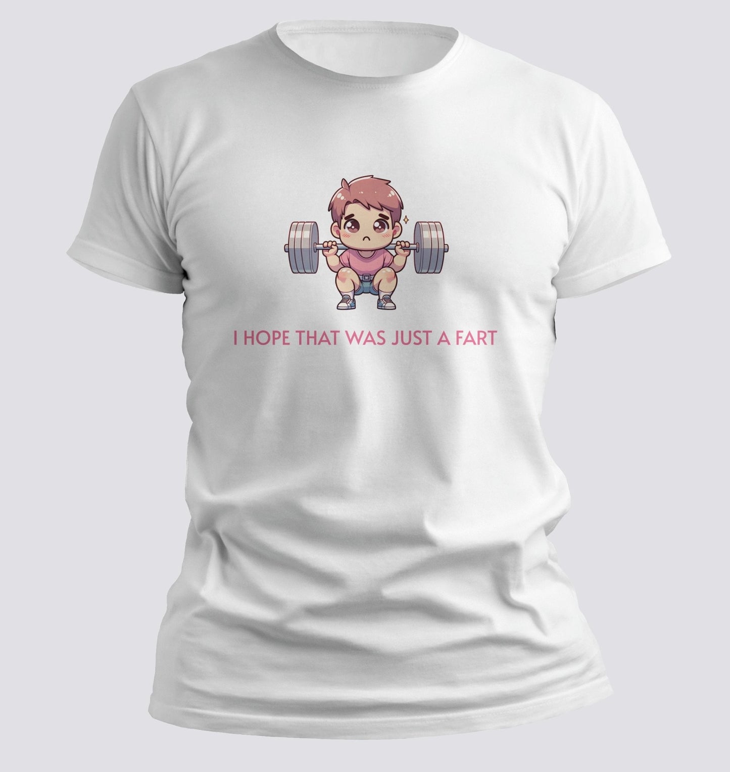 I Hope That Was Just a Fart — Kawaii Gym Humor Tee - Chortle Wear