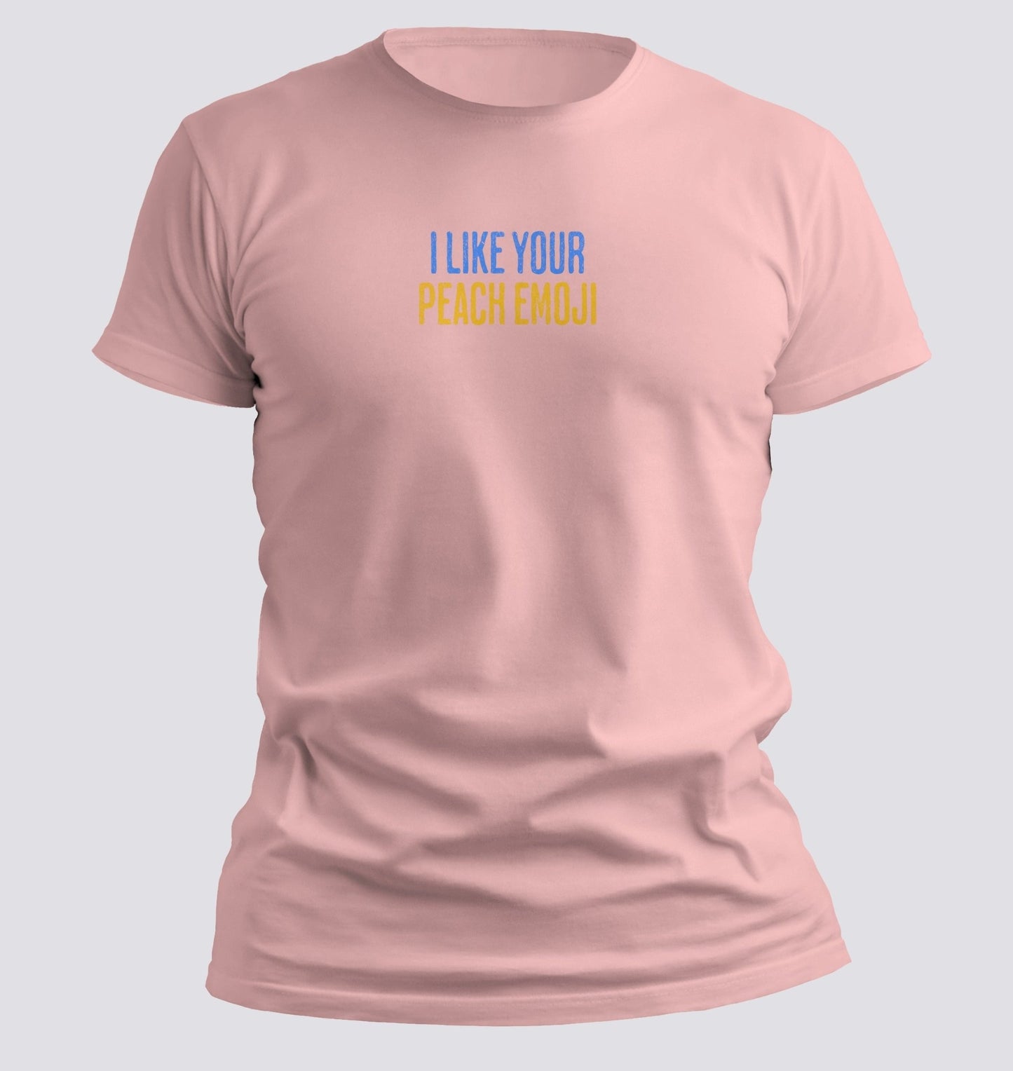 I Like Your Peach Emoji — Flirty Minimalist Tee - Chortle Wear