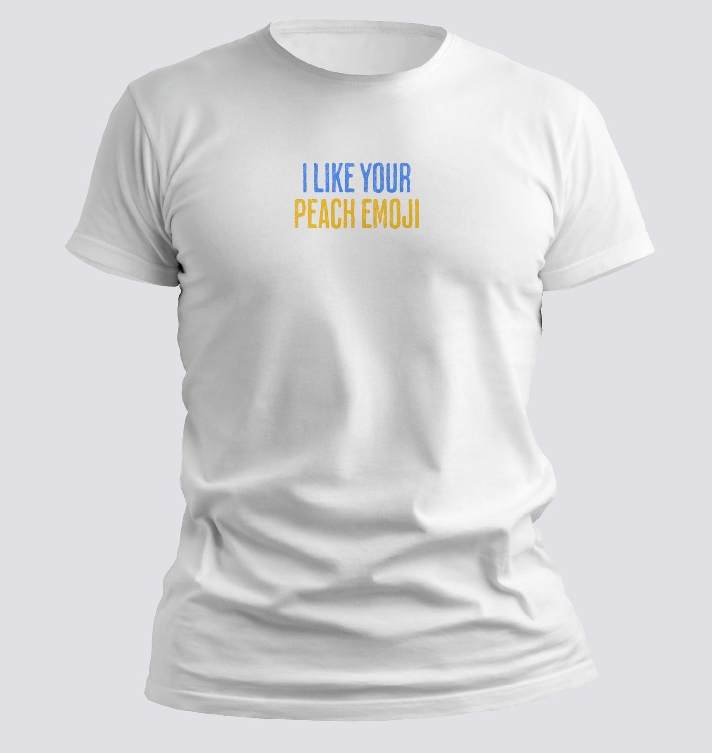 I Like Your Peach Emoji — Flirty Minimalist Tee - Chortle Wear