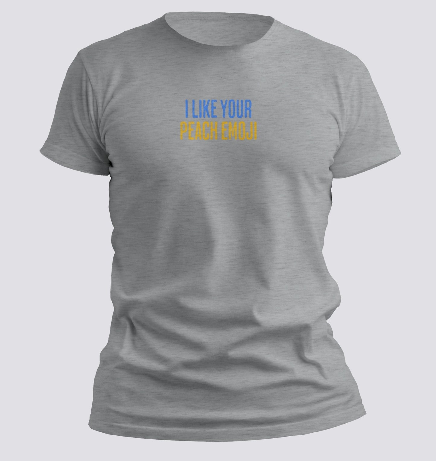 I Like Your Peach Emoji — Flirty Minimalist Tee - Chortle Wear