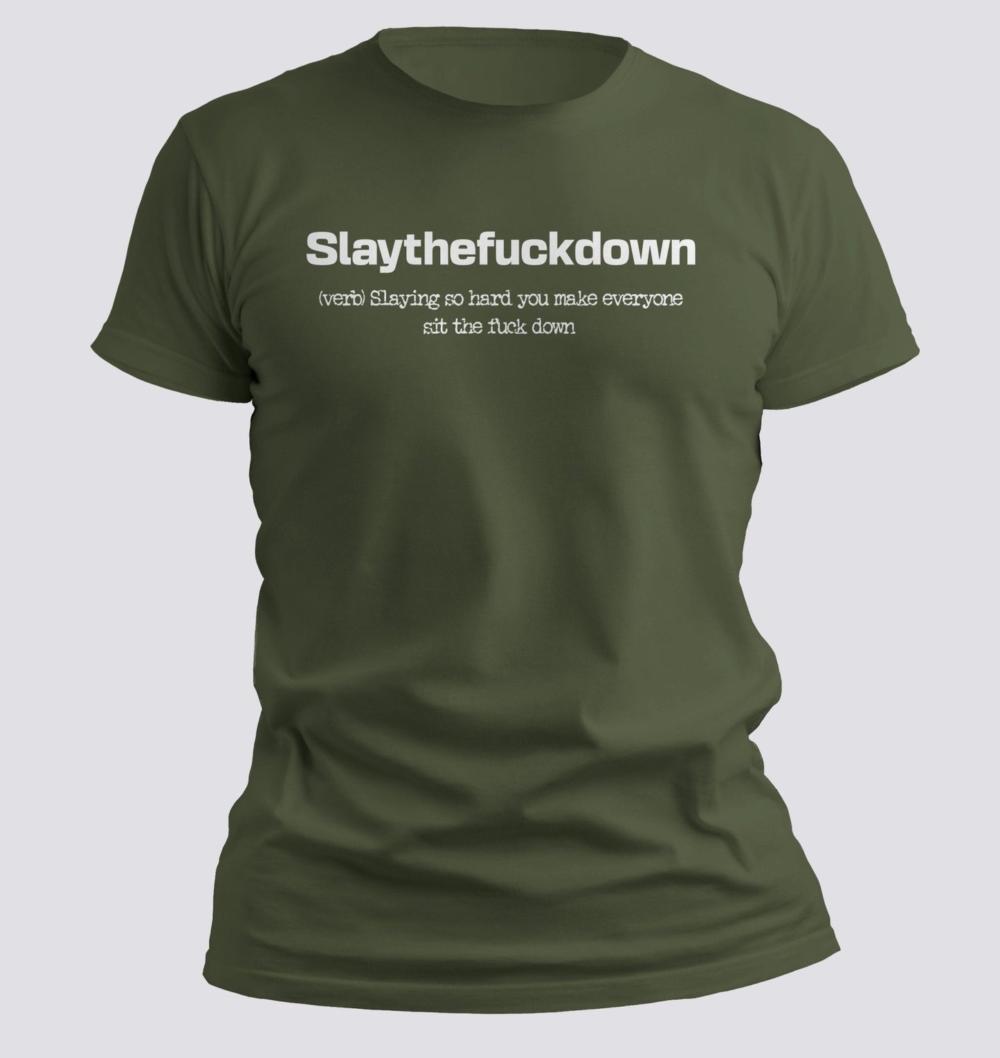 Slaythefuckdown — Definition Tee for the Iconic & Unbothered - Chortle Wear
