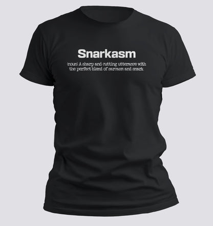 Snarkasm — The Perfect Blend of Sarcasm & Snark Tee - Chortle Wear
