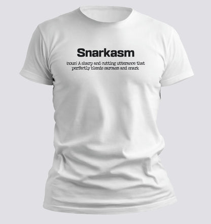 Snarkasm — The Perfect Blend of Sarcasm & Snark Tee - Chortle Wear