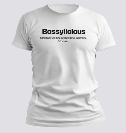Bossylicious — The Art of Being Both Bossy and Delicious Tee - Chortle Wear
