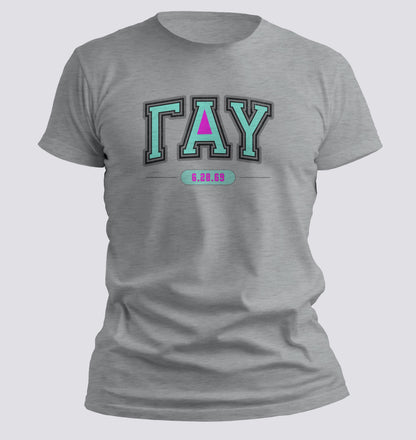 GAY Greek Pride T-Shirt