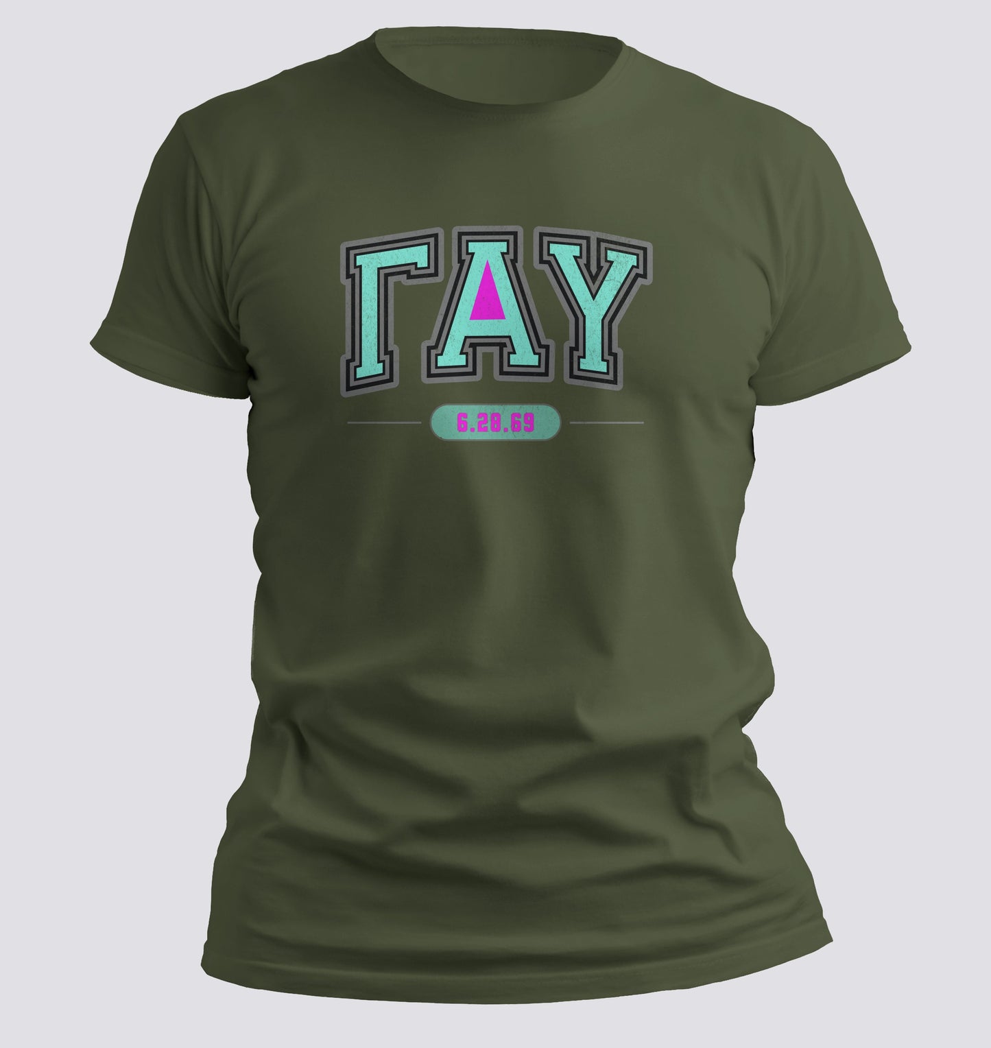 GAY Greek Pride T-Shirt