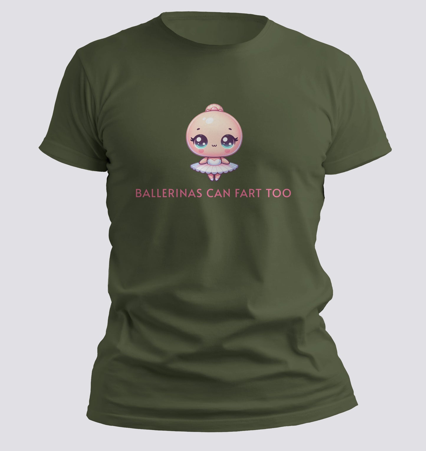Ballerinas Can Fart Too T-shirt