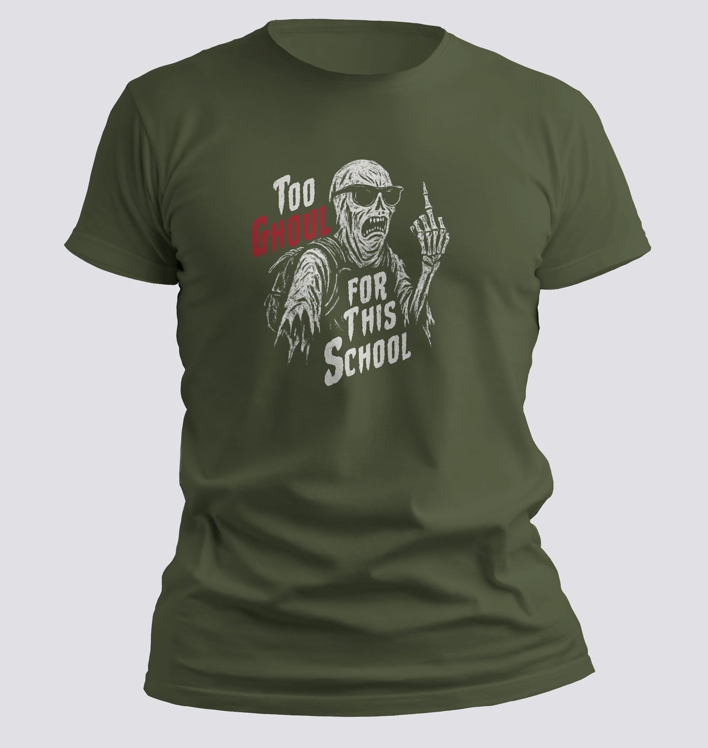 Too Ghoul for This School – Undead Dropout Tee