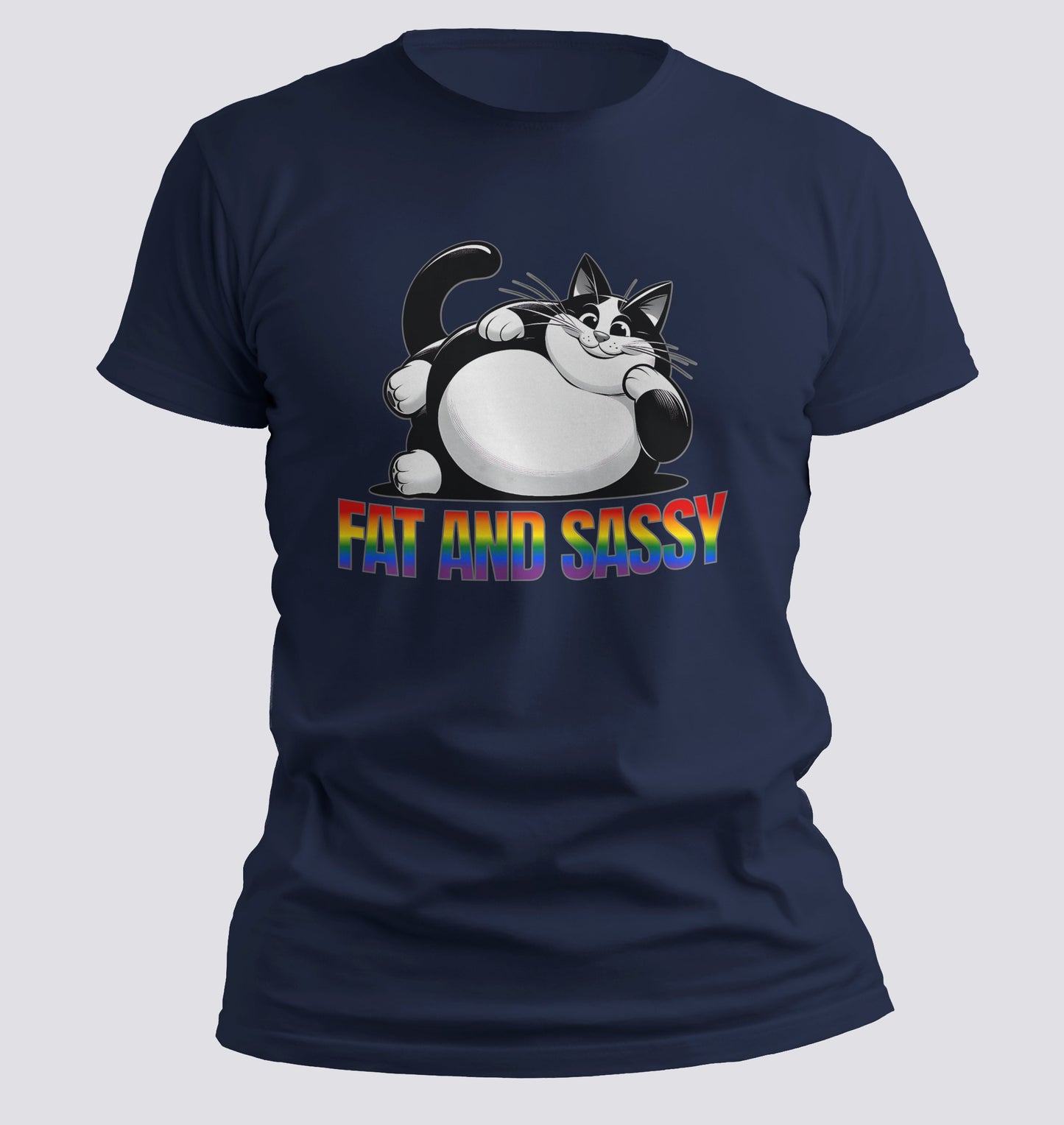 Fat and Sassy (Pride edition) T-Shirt
