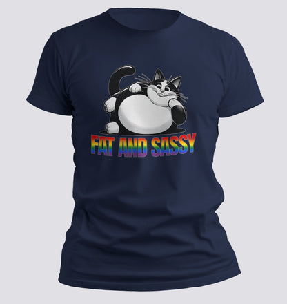 Fat and Sassy (Pride edition) T-Shirt