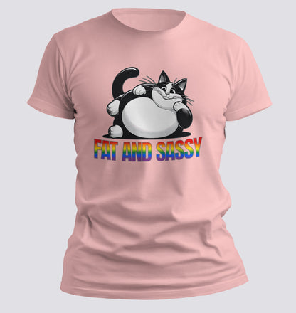 Fat and Sassy (Pride edition) T-Shirt
