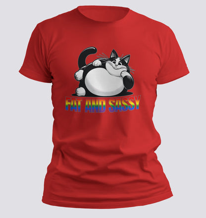 Fat and Sassy (Pride edition) T-Shirt