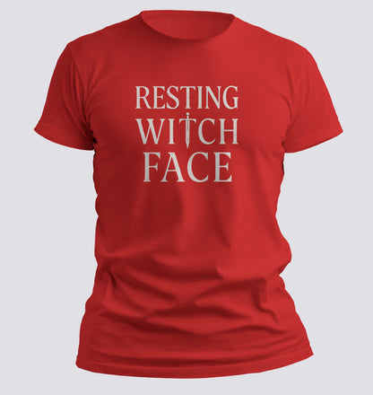 Resting Witch Face – Cursed Expression Tee
