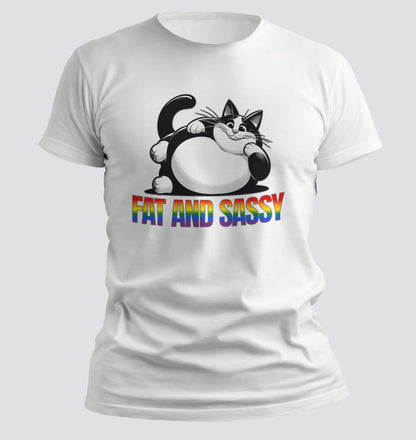 Fat and Sassy (Pride edition) T-Shirt