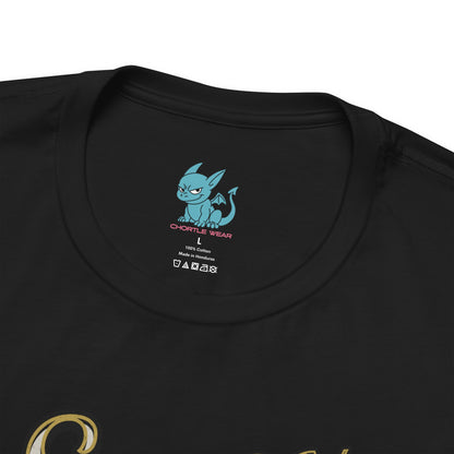 Sassy, Spooky & Slightly Possessed – Gothic Script Tee