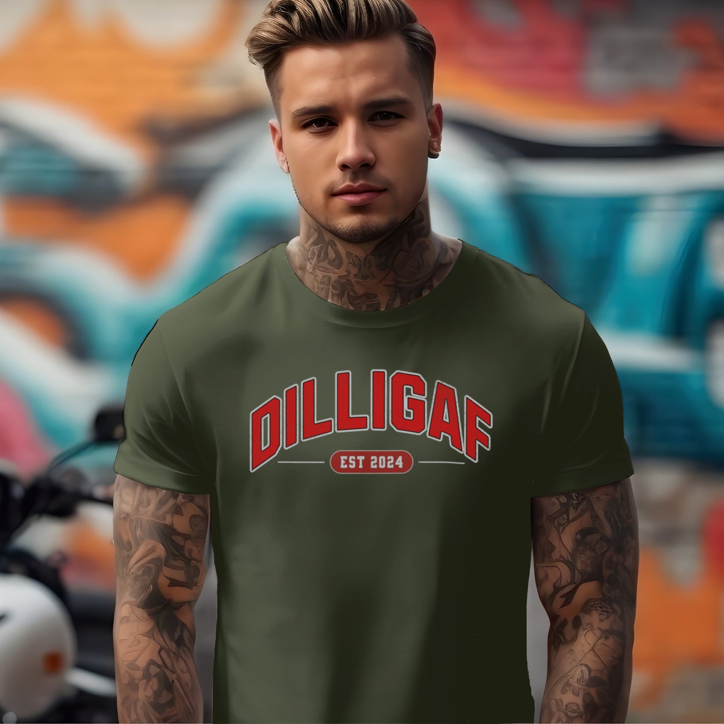 D. I. L. L. I. G. A. F. T-shirt