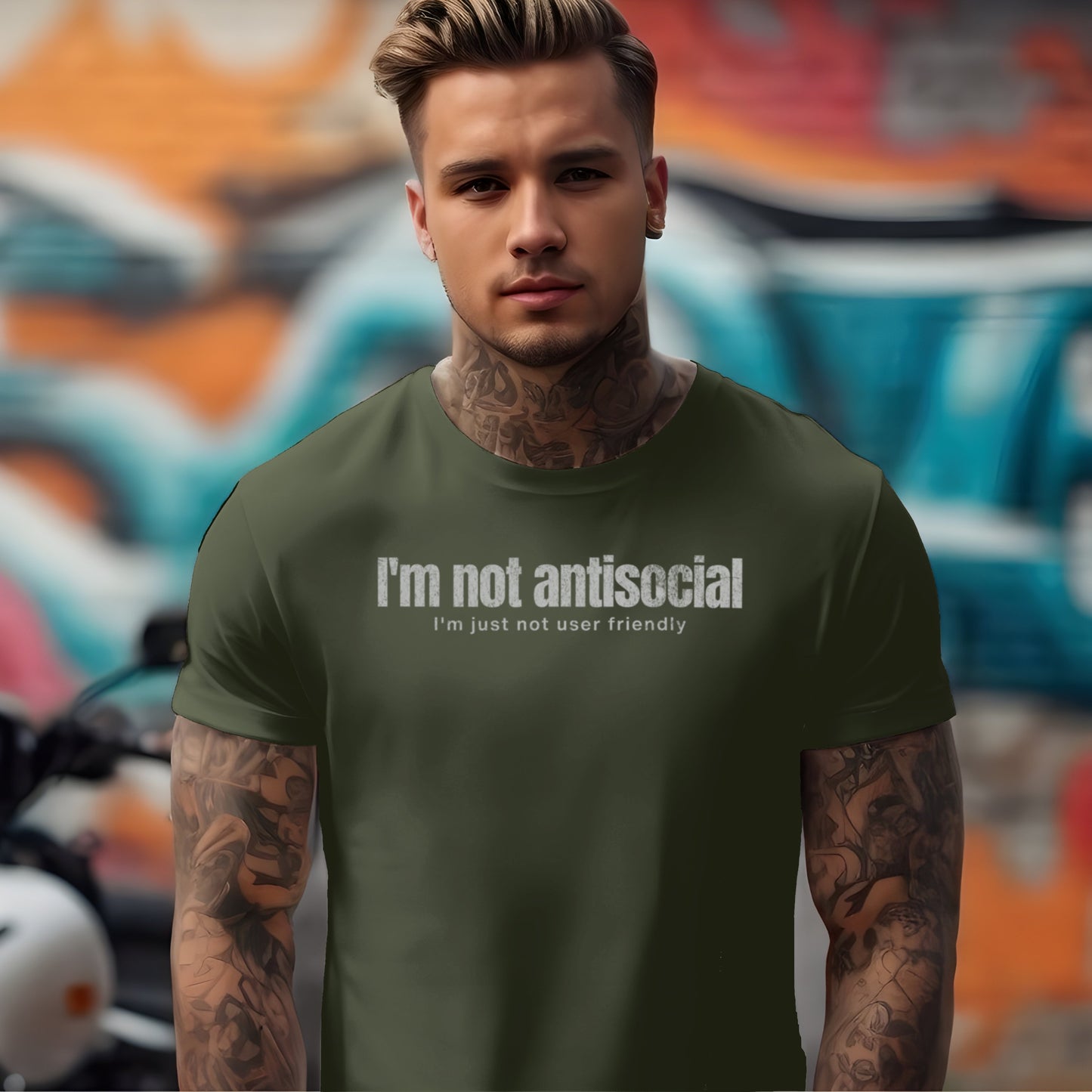 I'm not antisocial T-shirt