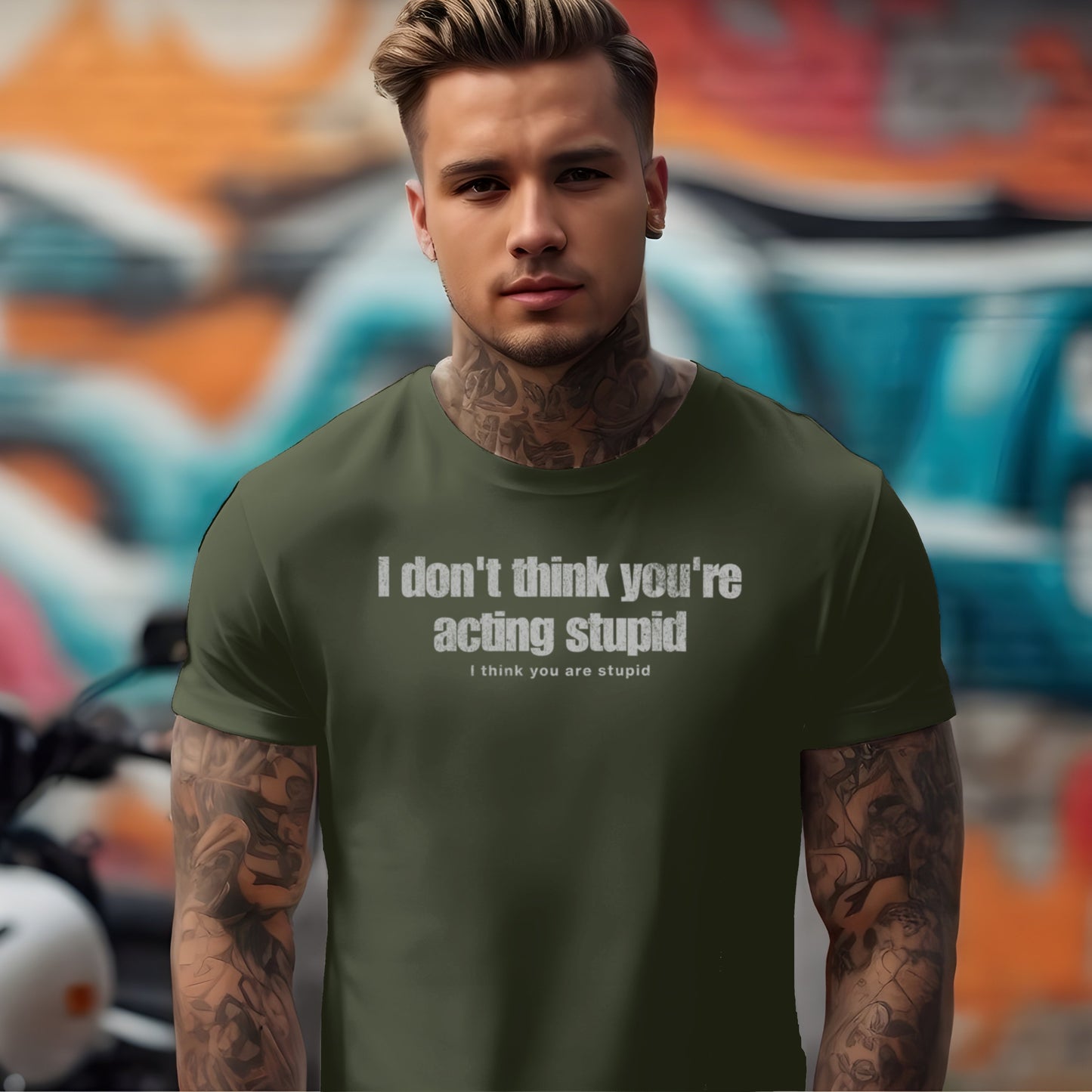 I Don't Think You're Acting Stupid. I Think You Are Stupid T-shirt