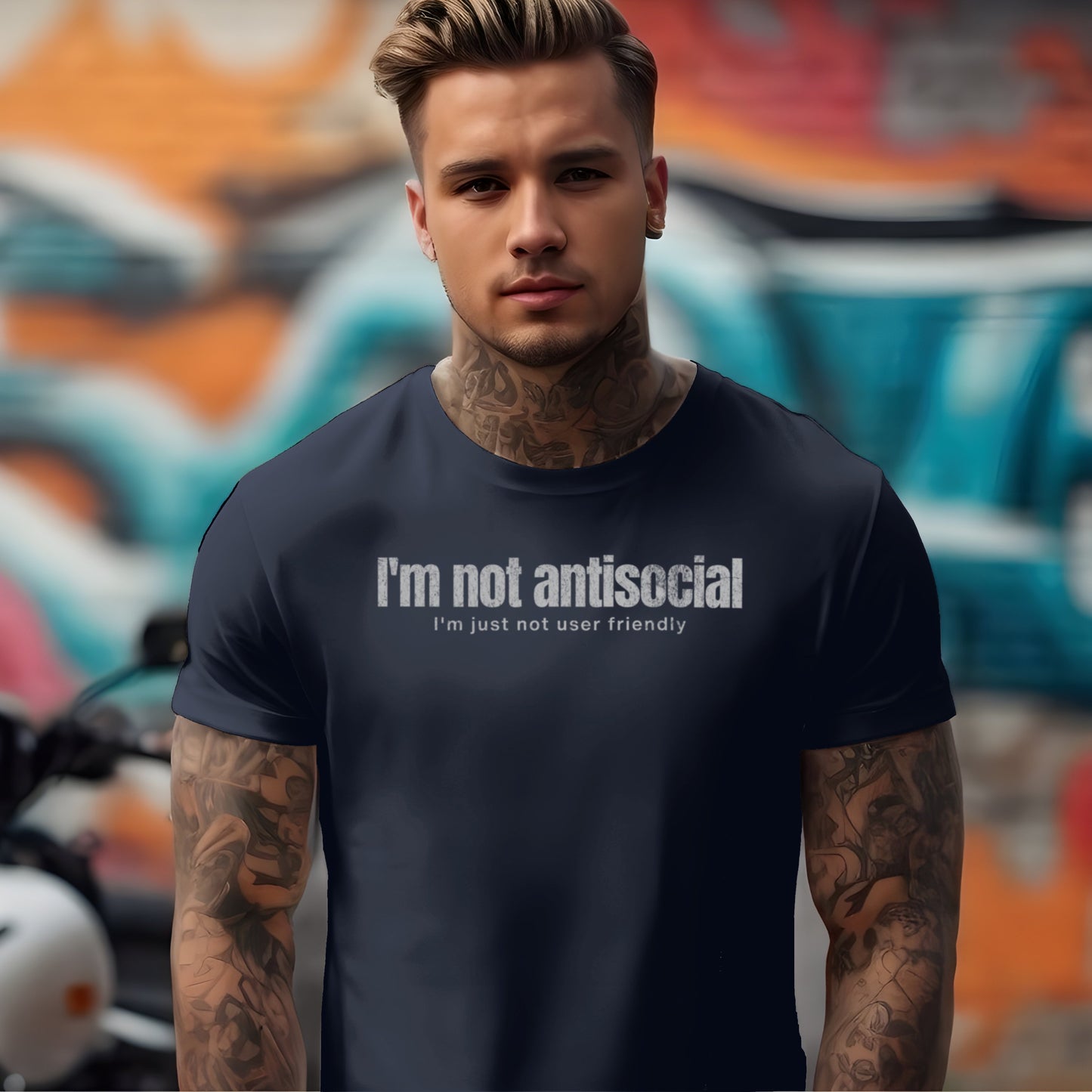 I'm not antisocial T-shirt