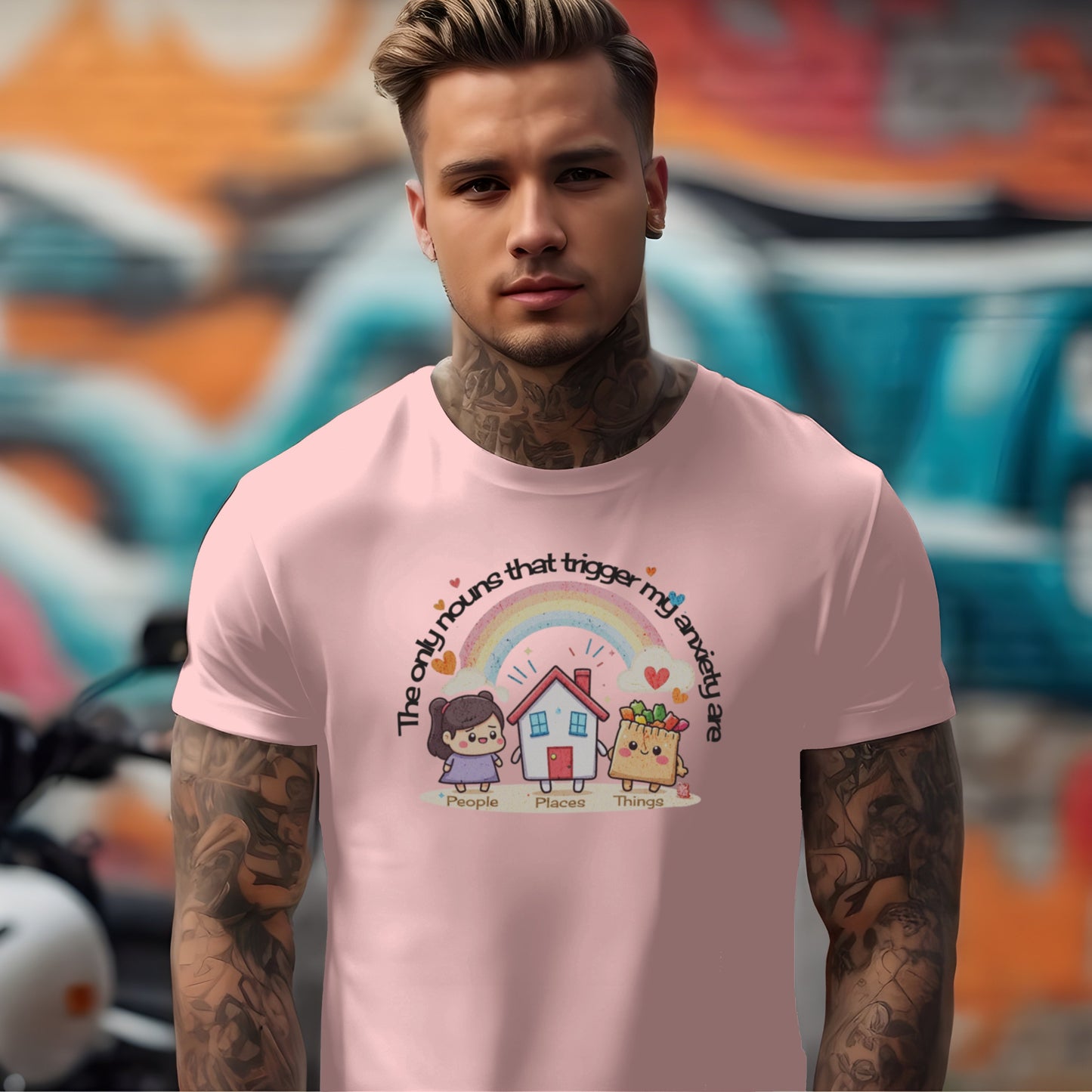 Nouns Trigger My Anxiety T-shirt